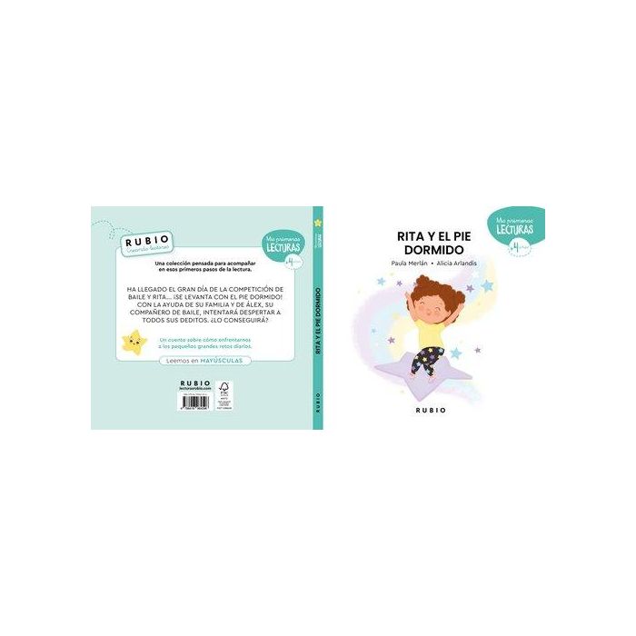 Cuento Rubio 200X200 Rita Y El Pie Dormido (+4 Años)