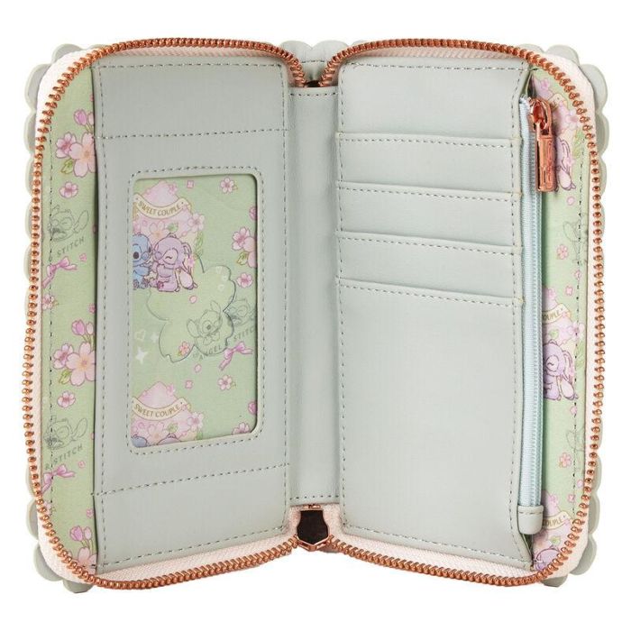 Cartera Cherry Blossom Stitch Disney Loungefly 4