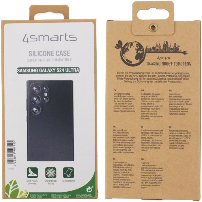 4smarts Silikon Case Cupertino fr Samsung Galaxy S24 Ultra 1