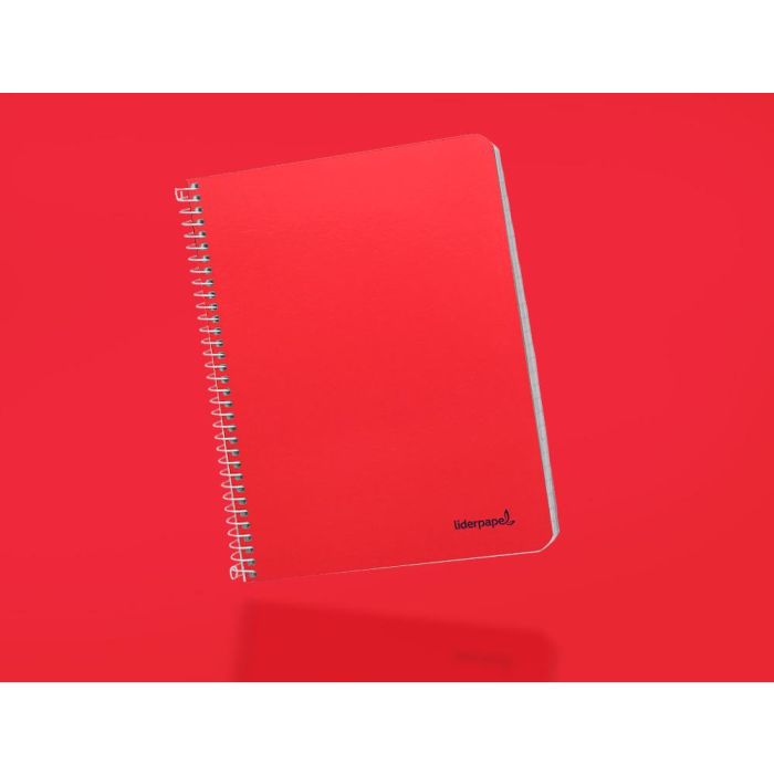 Cuaderno Espiral Liderpapel A5 Micro Smart Tapa Blanda 80H60 gr Horizontal 7 mm Doble Margen 6 Taladros Colores 10 unidades 10