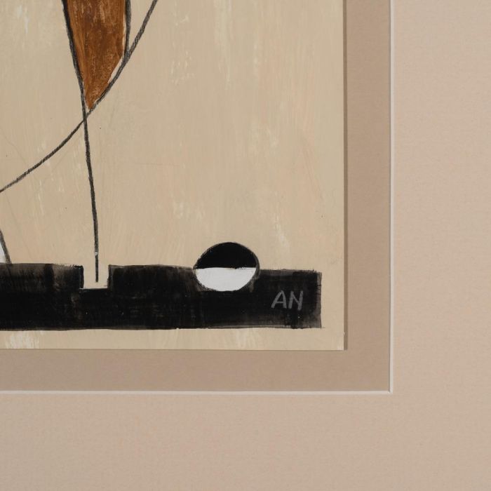 Cuadro Pintura Abstracto 4/M 35 X 40 cm