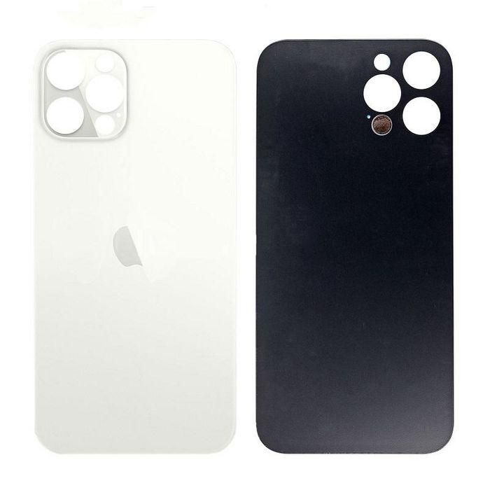 CoreParts Apple iPhone 12 Pro Cubierta Trasera de Cristal - Plata