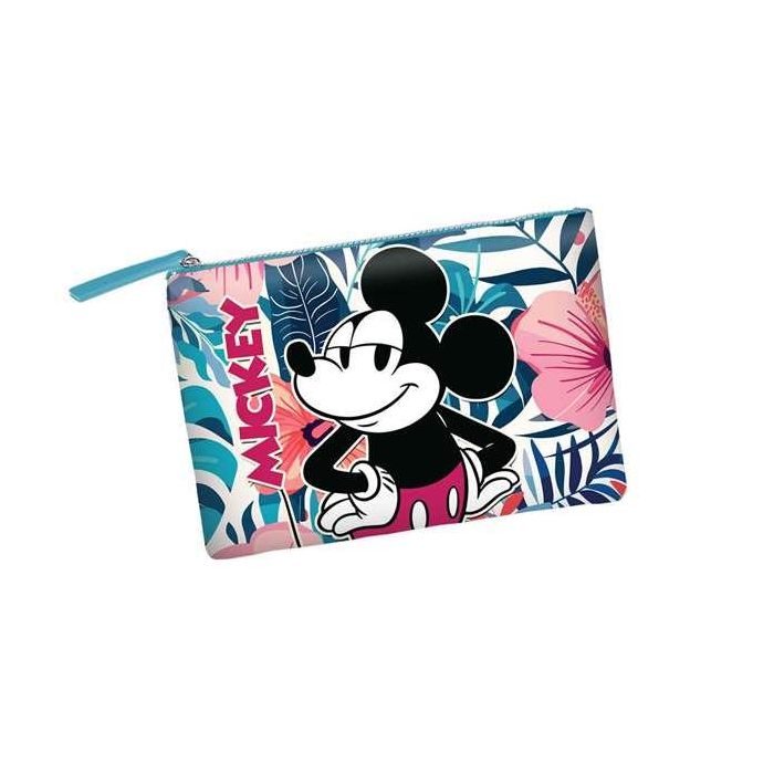 Karactermania Neceser Soleil Mickey Mouse Blossom 30,5 x2 x22,5 cm Neceser de un compartimento con cierre cremallera