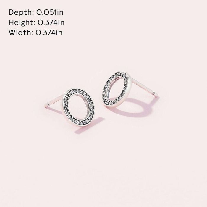 Pendientes Mujer Pandora 290585CZ 1 Pendientes Mujer Pandora 290585CZ 1