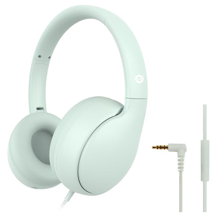 Conceptronic Auriculares Diadema PARRIS04GT para Niños con Limitador Volumen 85dB, Color Verde, Alámbrico con Micrófono Integrado, Plegable, Conexión 3.5mm, 1.6m 0 Conceptronic Auriculares Diadema PARRIS04GT para Niños con Limitador Volumen 85dB, Color Verde, Alámbrico con Micrófono Integrado, Plegable, Conexión 3.5mm, 1.6m 0