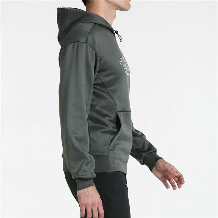 Sudadera con Capucha Hombre +8000 Rels Verde militar 3 Sudadera con Capucha Hombre +8000 Rels Verde militar 3