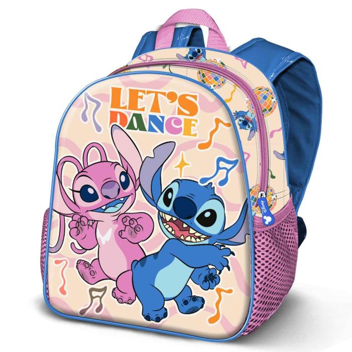 Mochila 3D Elite Dance Disney Lilo y Stitch Rosa