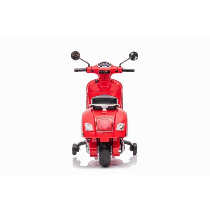 Tachan Moto Eléctrica Vespa GTS 12V Roja con Licencia Oficial 4