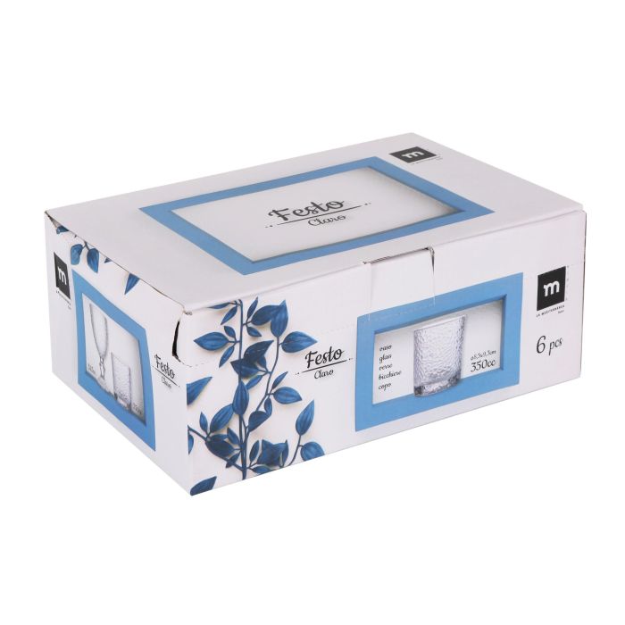 La Mediterranea Vaso Festo Claro 350 cc Colección Festo (36 Unidades) 4