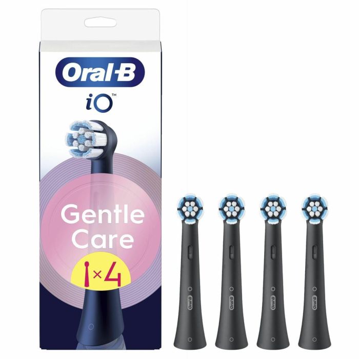 Oral-B ORA8700216196130 Recambios Cepillos IO Gentle Care Pack 4 Negro 0 Oral-B ORA8700216196130 Recambios Cepillos IO Gentle Care Pack 4 Negro 0