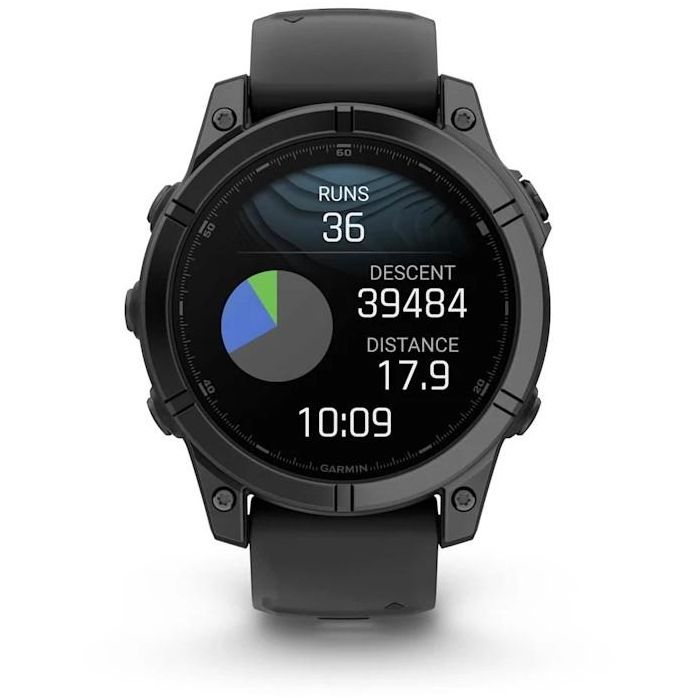 Garmin Fenix E 47mm AMOLED 1.3" 16GB GPS Táctil Fitness Salud Deporte Negro/Gris Pizarra 5 Garmin Fenix E 47mm AMOLED 1.3" 16GB GPS Táctil Fitness Salud Deporte Negro/Gris Pizarra 5