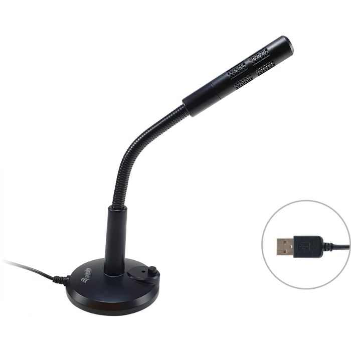 EQUIP MICROFONO SOBREMESA LIFE ONMIDIRECCIONAL USB BRAZO FLEXIBLE BOTON MUTE 1 EQUIP MICROFONO SOBREMESA LIFE ONMIDIRECCIONAL USB BRAZO FLEXIBLE BOTON MUTE 1