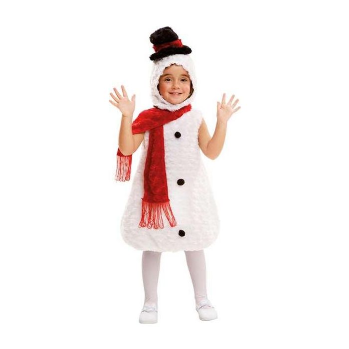Disfraz muñeco de nieve peluche talla 12-24 m 1 Disfraz muñeco de nieve peluche talla 12-24 m 1