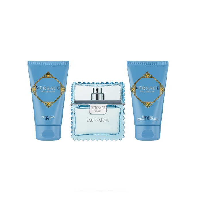 Versace Man Set Eau Fraîche Edt 50 mL + As Balm 50 mL + Shower Gel 50 mL