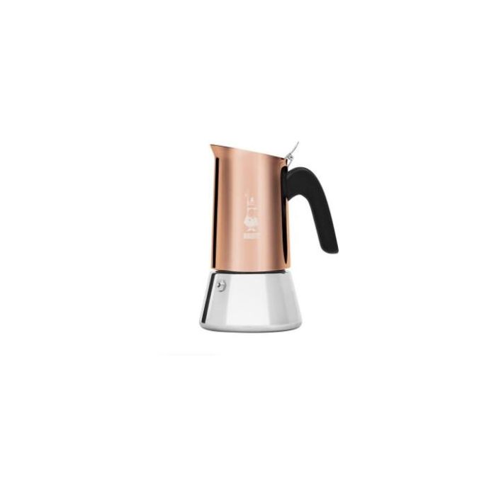 Bialetti BIA8006363033022 Cafetera Italiana New Venus para 6 Tazas 0,24 L Cobre