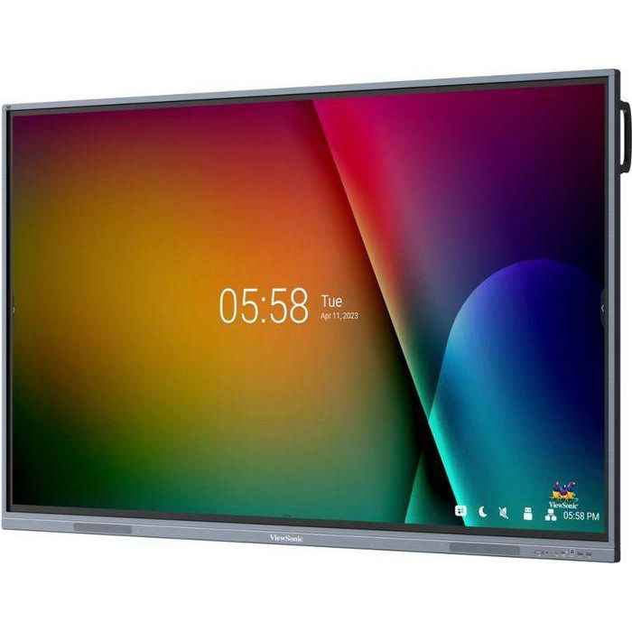 ViewSonic IFP8633-G - 86", 4K UHD (3840x2160), 40 Multi Touch Screen, 16:9, 450 nits, 5000:1, 7H, 8G RAM/128GB Storage, OPS x1 2 ViewSonic IFP8633-G - 86", 4K UHD (3840x2160), 40 Multi Touch Screen, 16:9, 450 nits, 5000:1, 7H, 8G RAM/128GB Storage, OPS x1 2