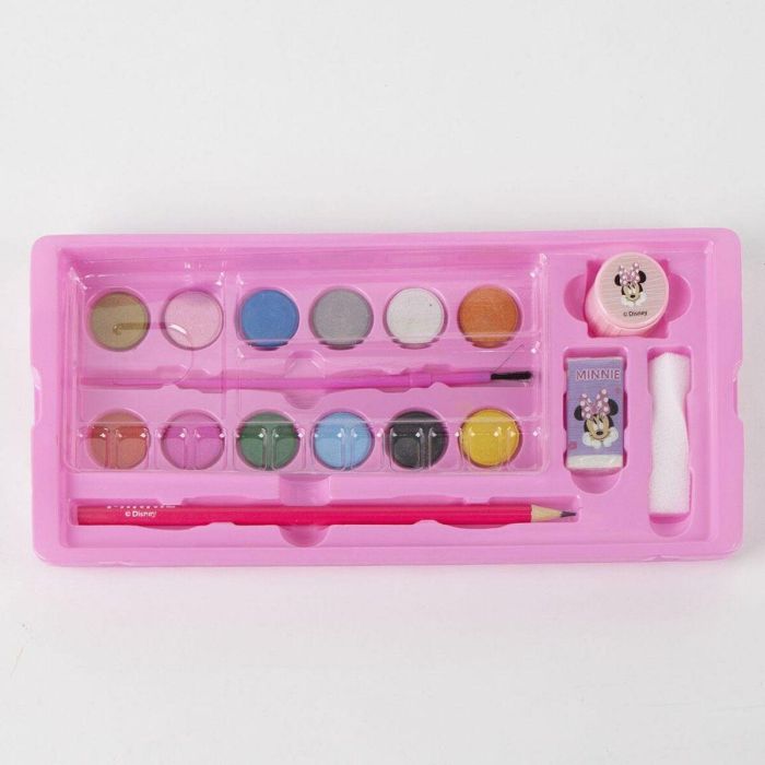 Cerdá Set Papelería Coloreable Minnie Maletín - Ideal para Niños +3 Años - 26x10x13 cm 3
