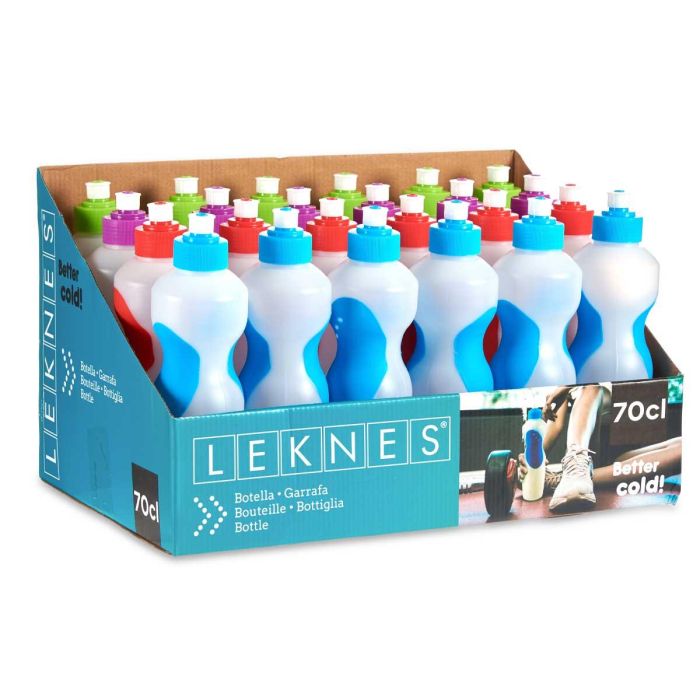 Botella Plastico Con Tapa Surtidos Col Leknes 7X25CM (48 Unidades) 2 Botella Plastico Con Tapa Surtidos Col Leknes 7X25CM (48 Unidades) 2