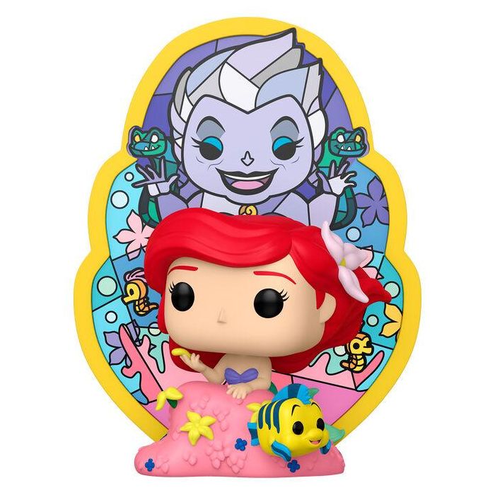Funko Figura POP Deluxe Disney La Sirenita - Ariel & Ursula Stained Glass Funko Figura POP Deluxe Disney La Sirenita - Ariel & Ursula Stained Glass