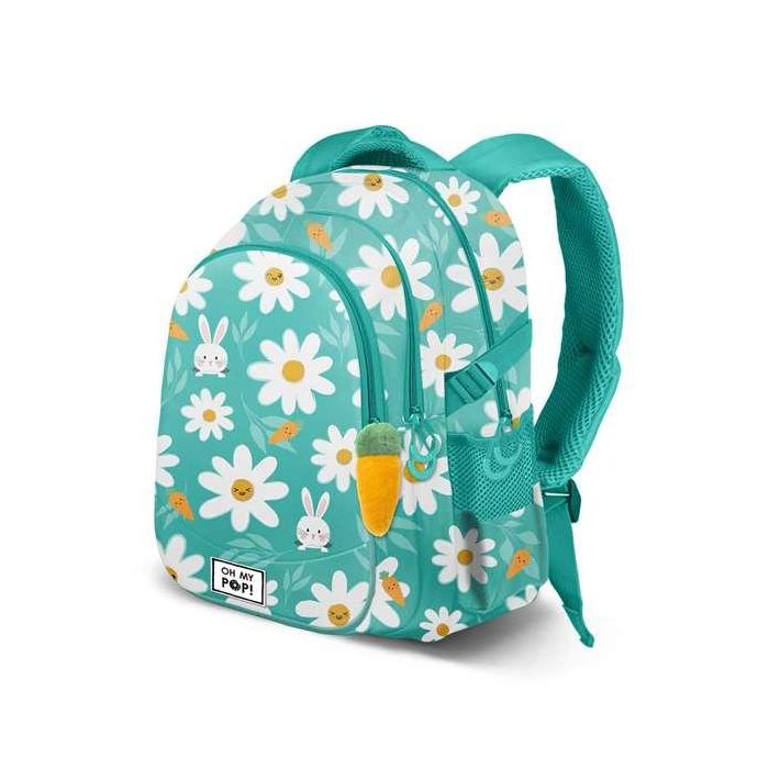 Karactermania Mochila OMP! Run. Plus FAN Blooming 44x34x21 cm, Gran Capacidad, 3 Compartimentos, Puerto USB, Ripstop, Turquesa 0 Karactermania Mochila OMP! Run. Plus FAN Blooming 44x34x21 cm, Gran Capacidad, 3 Compartimentos, Puerto USB, Ripstop, Turquesa 0