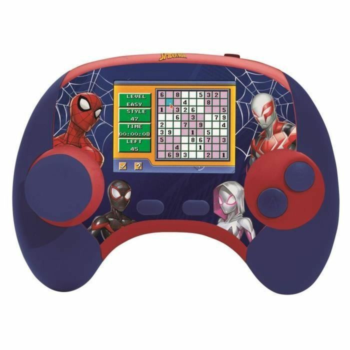 Lexibook JCG100DPi1 Consola educativa bilingüe francés/inglés Spiderman, pantalla LCD 2,8 pulgadas, azul/rojo 4 Lexibook JCG100DPi1 Consola educativa bilingüe francés/inglés Spiderman, pantalla LCD 2,8 pulgadas, azul/rojo 4