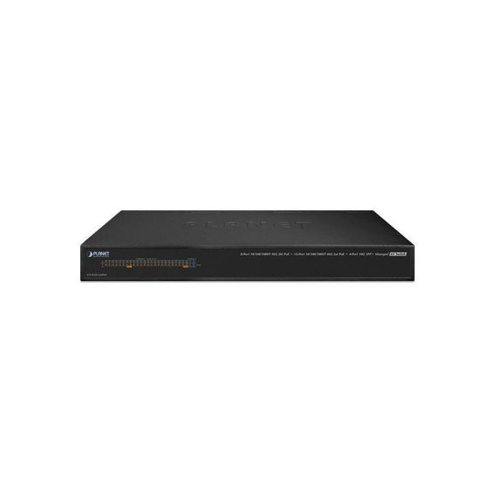 Planet Switch AV Gestionable 450W PoE, Puertos Traseros para Rack AV, Interfaz Web, Plantillas Dante NDI Pro AV 2 Planet Switch AV Gestionable 450W PoE, Puertos Traseros para Rack AV, Interfaz Web, Plantillas Dante NDI Pro AV 2