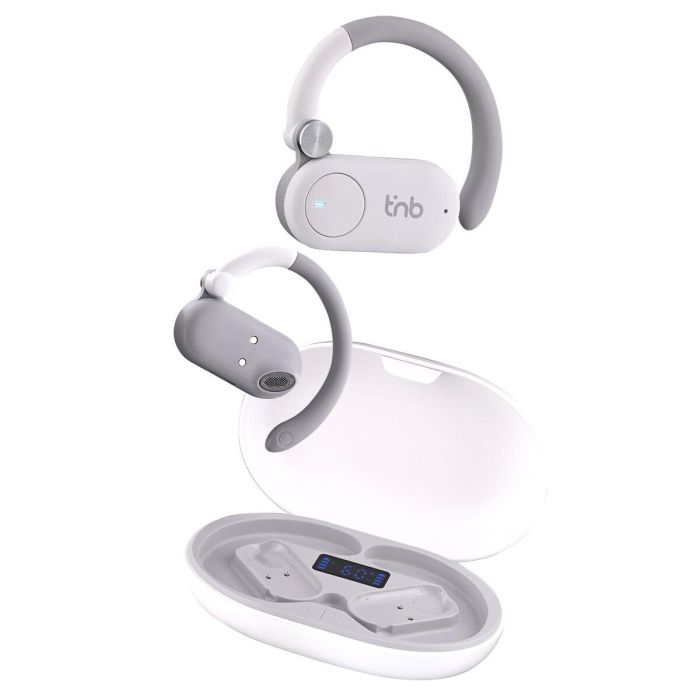 TNB ENERGY PLUS - Auriculares deportivos Wireless air conduction earphones - white TNB ENERGY PLUS - Auriculares deportivos Wireless air conduction earphones - white