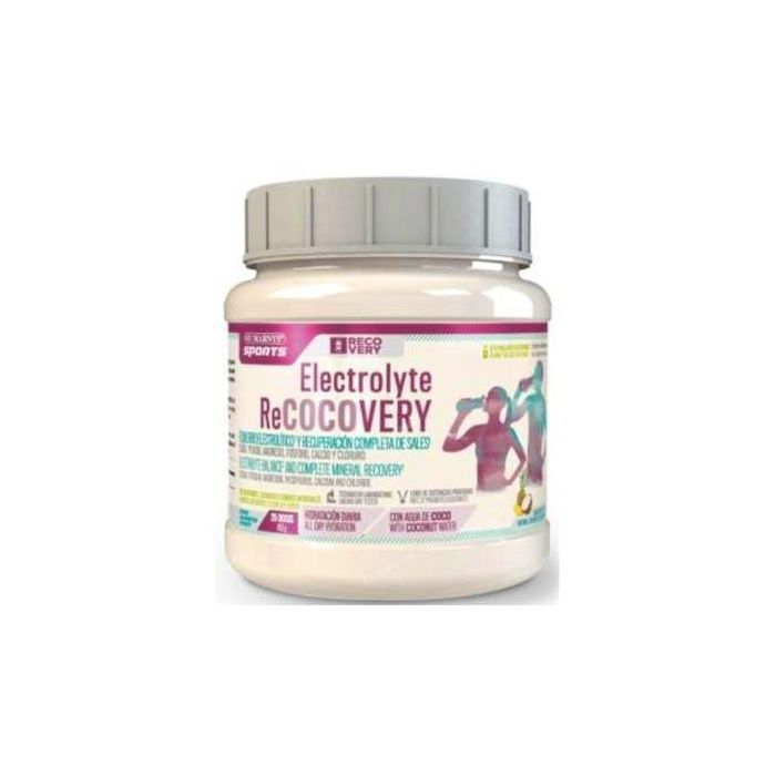 MARNYS Electrolyte Recovery Bote 450g Sabor Piña Natural - Mejora Absorción Agua y Equilibrio Electrolítico