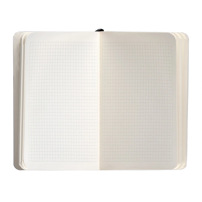 Antartik Cuaderno A6 Tapa Blanda Cuadriculado Negro 100 Hojas 80 gr FSC 7