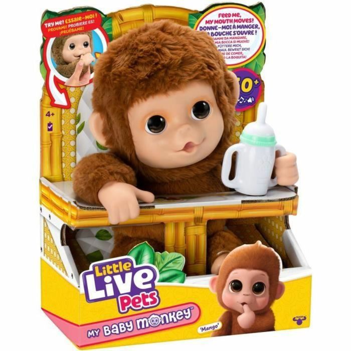 My Baby Monkey - MOOSE TOYS - LITTLE LIVE PETS - Mono interactivo con accesorios 4 My Baby Monkey - MOOSE TOYS - LITTLE LIVE PETS - Mono interactivo con accesorios 4