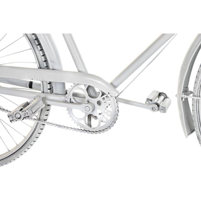 DKD Home Decor Consola Shabby Blanco Marron Hierro Mango 195 x 40 x 91 cm 3