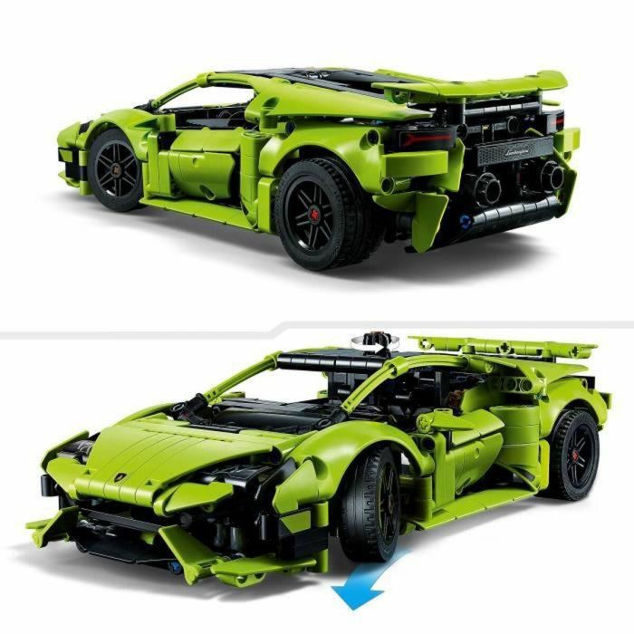 LEGO Technic 42161 Lamborghini Huracán Tecnica, Maqueta de Coche para Niños Fanáticos de los Deportes de Motor 4