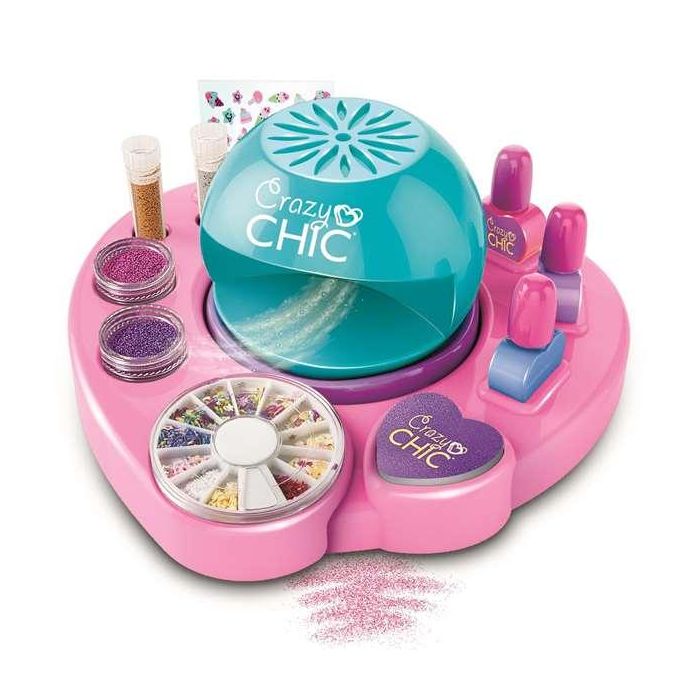 Clementoni Estudio de Uñas Cool Nail Art Se Abre y Se Cierra Incluye Muchos Accesorios 38,5x28,5x7,8 cm 1