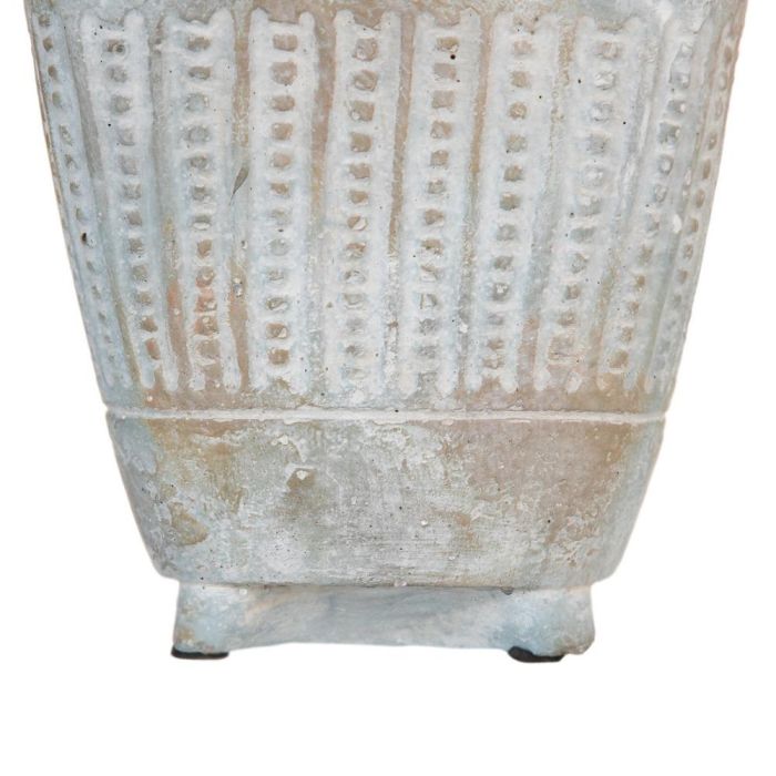 Macetero Cemento Decoración 16,50 X 16,50 X 15,50 cm