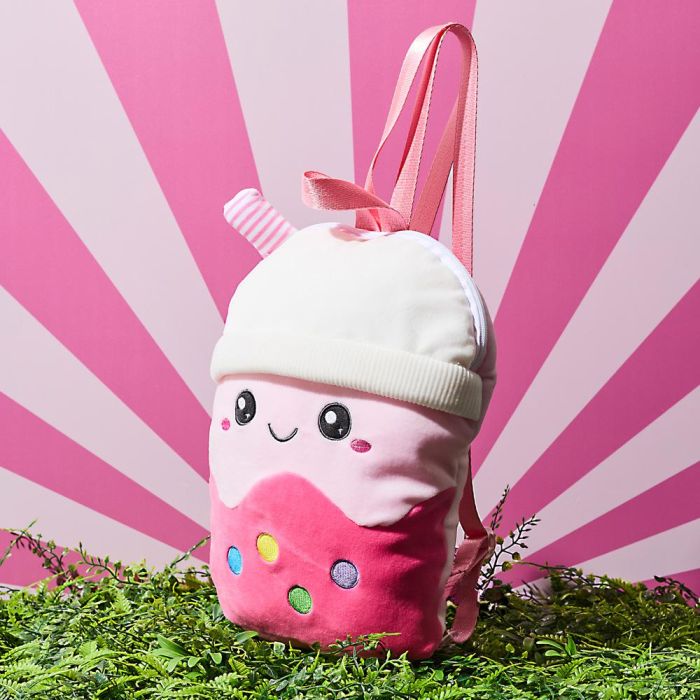 Mochila Peluche B.Tea Rosa The Concept Factory 1 Mochila Peluche B.Tea Rosa The Concept Factory 1