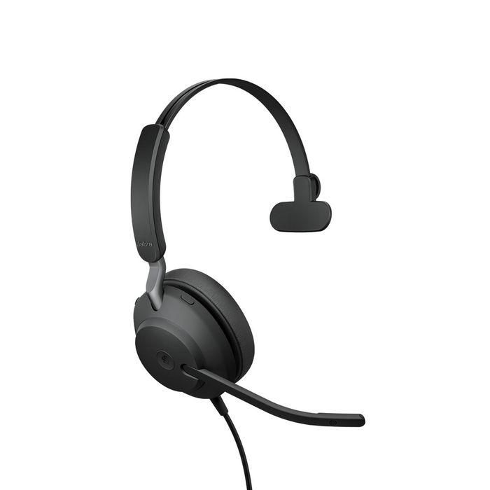 Jabra Evolve2 40 Auriculares Profesionales con Cancelación de Ruido, Certificado Microsoft Teams y 3 Micrófonos 2