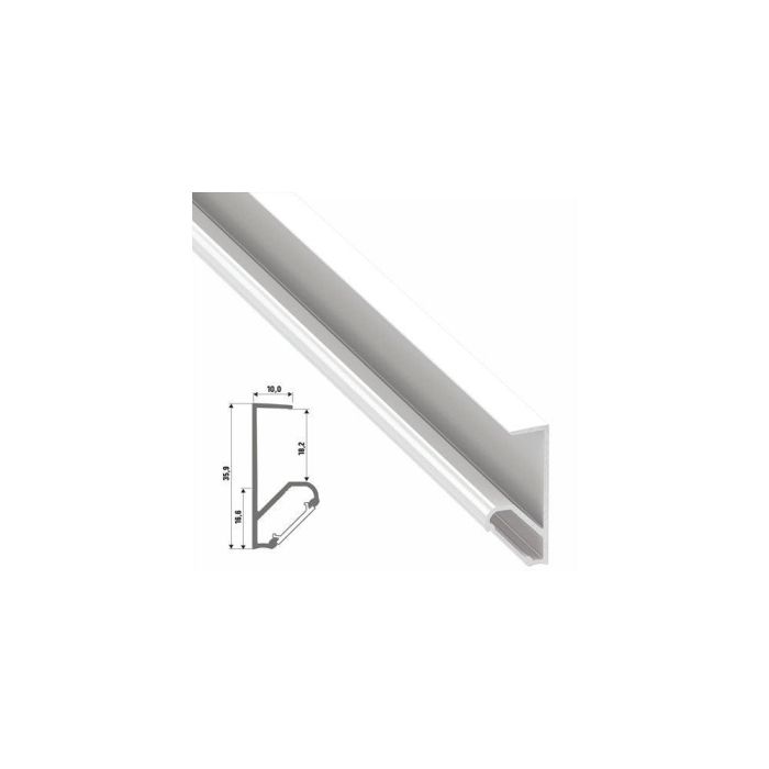 Perfíl Aluminio Tipo Q18 2,02M 4 Perfíl Aluminio Tipo Q18 2,02M 4