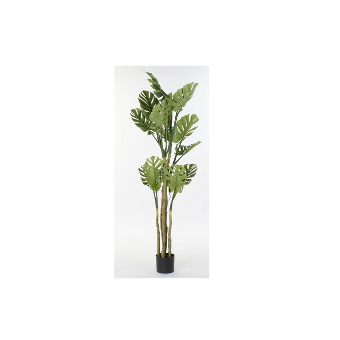 Árbol DKD Home Decor Poliéster Polipropileno Monstera 75 x 75 x 180 cm