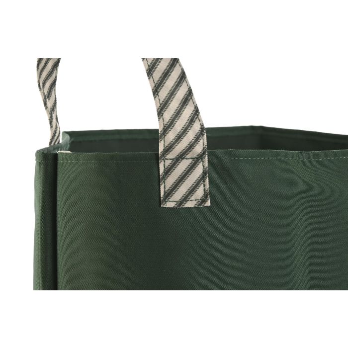 Bolsa Terraza Y Jardin DKD Home Decor Blanco Verde 40 x 60 x 40 cm (2 Unidades) 3