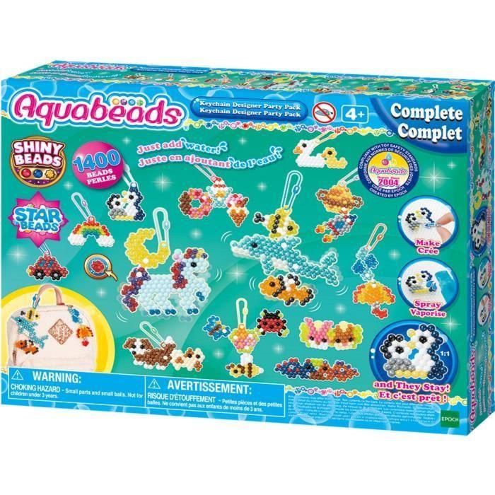 Aquabeads AQU5054131350256 Caja de creación - Mis llaveros y colgantes 1