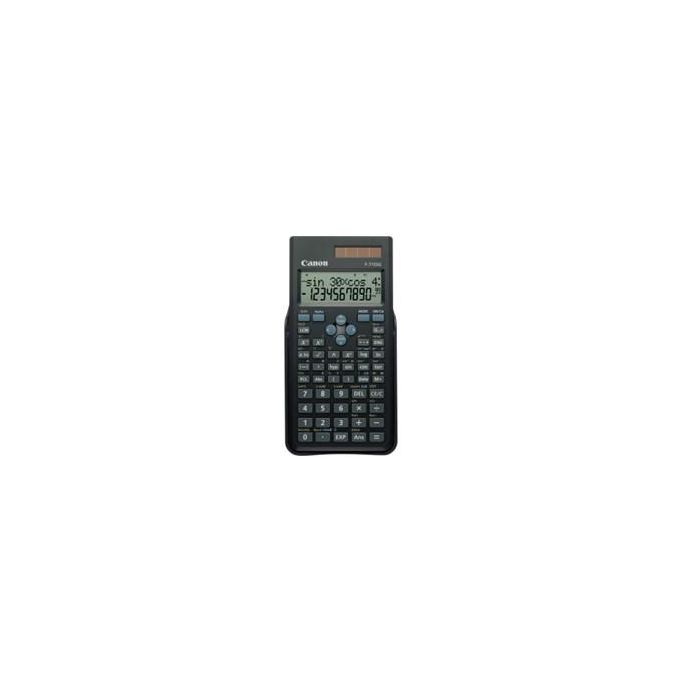 Canon F-715SG Calculadora Científica con Pantalla LCD de 2 Líneas, 250 Funciones, Color Negro