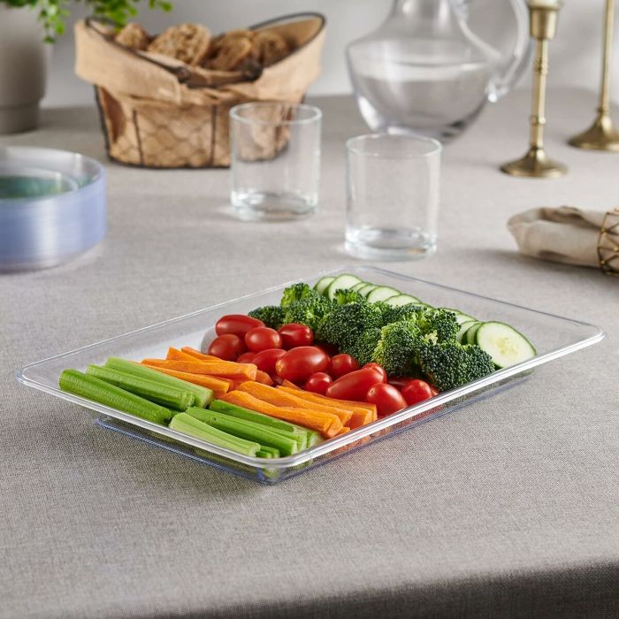 Bandeja de Aperitivos Algon Rectangular 36 x 23 cm (18 Unidades) 1 Bandeja de Aperitivos Algon Rectangular 36 x 23 cm (18 Unidades) 1