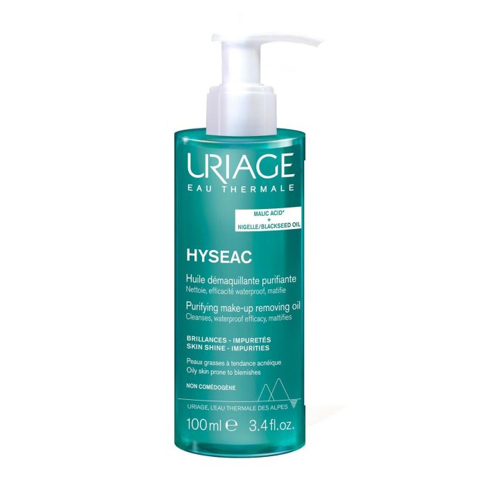 Uriage Hyséac Aceite Desmaquillante Purificante Eau Thermale 100 ml para Mujer