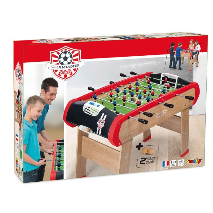 Futbolin de madera champions 84x120x90cm 2 Futbolin de madera champions 84x120x90cm 2