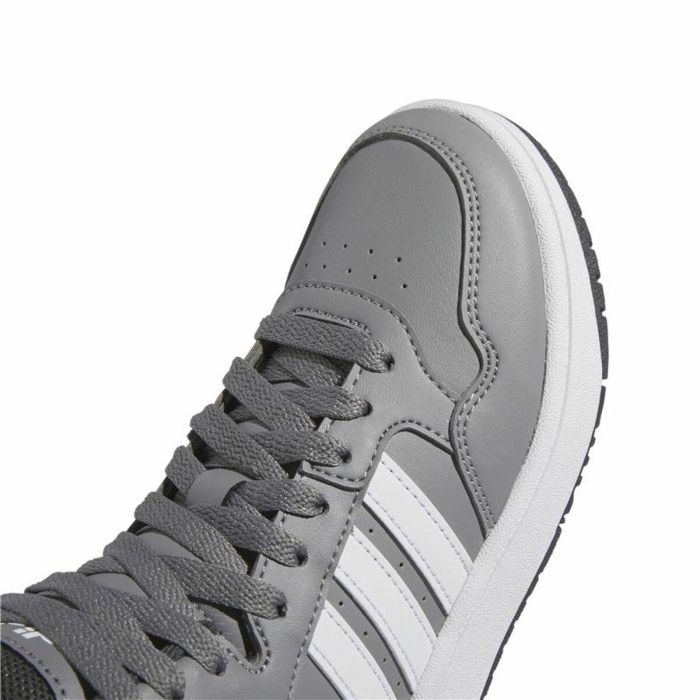 Zapatillas Deportivas Infantiles Adidas Hoops 3.0 Mid Gris 1