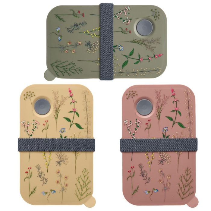 Day Fiambrera 1 L con Divisor Móvil y Banda Elástica de Cierre, 19x11x6 cm, Colores Surtidos 2