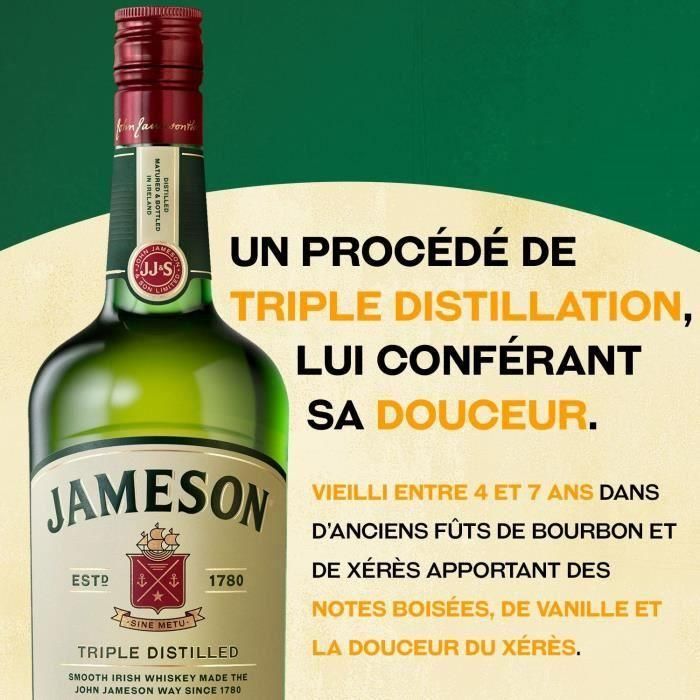 JAMESON Irlanda Estándar Whisky Galón Swing 4.5L 3