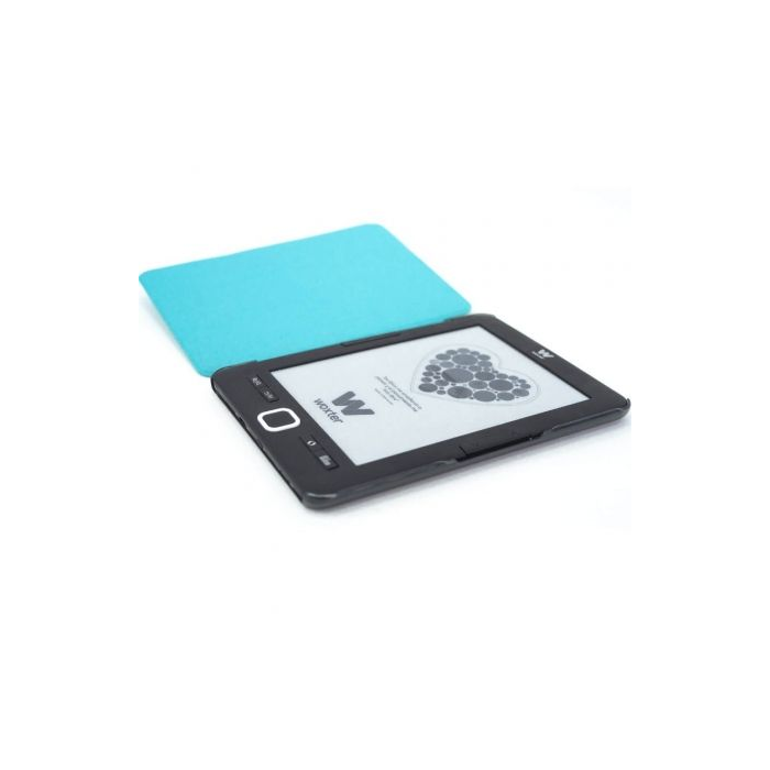 Woxter EB26-009 Funda universal para libro electrónico 6 pulgadas azul, compatible con Scriba 195 y Paperlight 1