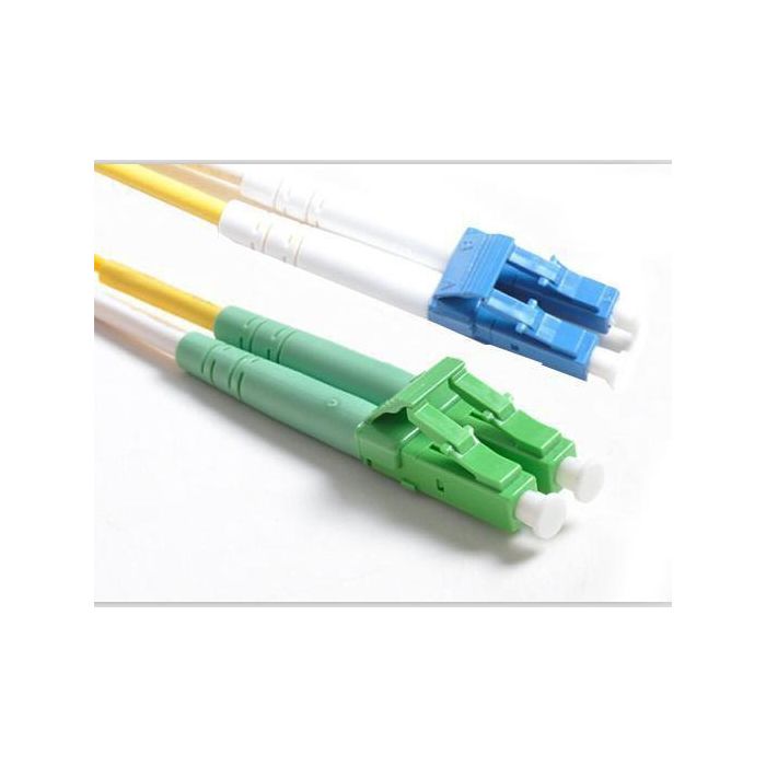 MicroConnect Cable de Fibra Óptica LC-LC Monomodo Dúplex OS2 1m Amarillo LSZH, para 1G/10G/40G/100G Ethernet