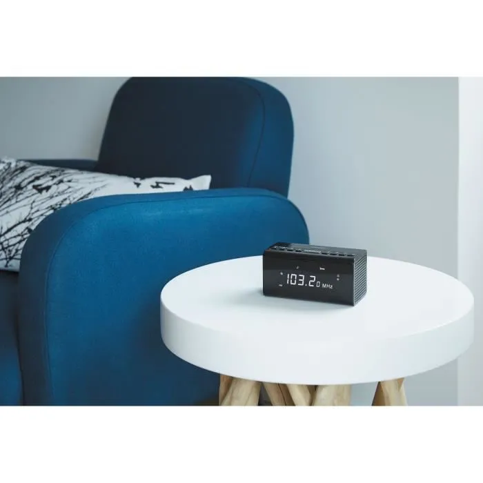 Thomson Radio Despertador CR50 Negro 5